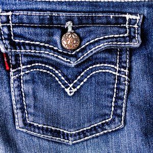 Girls Levi's Bootcut Jeans - Sz 14 - 2 pair